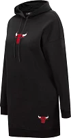 Pro Standard Women's Chicago Bulls Black Hooded Dress