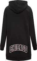 Pro Standard Women's Chicago Bulls Black Hooded Dress