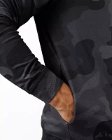 Waggle Men's Black Bear Camo Golf Hoodie