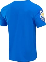 Pro Standard Men's Golden State Warriors Royal Chenille T-Shirt