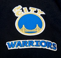 Pro Standard Women's Golden State Warriors Black Cropped Fleece Pullover Hoodie