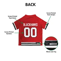 Pets First NHL Chicago Blackhawks Pet Jersey