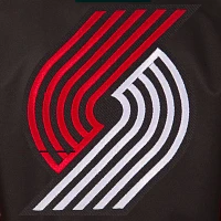 JH Design Men's Portland Trail Blazers Black Twill Jacket