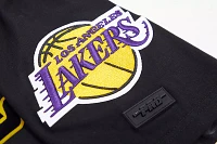 Pro Standard Men's Los Angeles Lakers Black Bristle T-Shirt