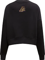 Pro Standard Women's Los Angeles Lakers Fleece Crewneck Sweater