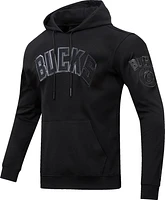 Pro Standard Men's Milwaukee Bucks Black Logo Hoodie