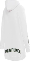 Pro Standard Women's Milwaukee Bucks White Hooded Dress