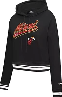 Pro Standard Women's Miami Heat Script Hoodie