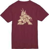 Mitchell & Ness Arizona Coyotes Penalty Box Maroon T-Shirt