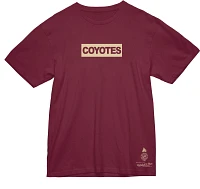 Mitchell & Ness Arizona Coyotes Penalty Box Maroon T-Shirt