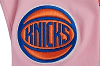 Pro Standard Men's New York Knicks Pink Logo Team T-Shirt