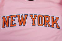 Pro Standard Men's New York Knicks Pink Logo Team T-Shirt