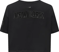 Pro Standard Women's New York Knicks Black Boxy T-Shirt