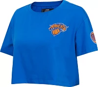 Pro Standard Women's New York Knicks Royal Boxy T-Shirt