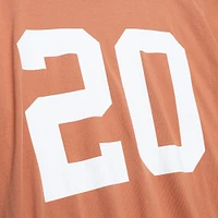 Mitchell & Ness Men's Texas Longhorns Earl Campbell #20 Burnt Orange T-Shirt