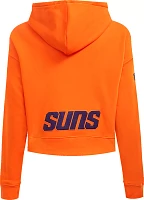 Pro Standard Women's Phoenix Suns Cropped Fleece Pullover Hoodie