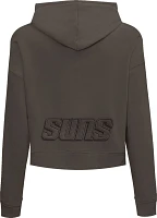 Pro Standard Women's Phoenix Suns Dark Khaki Cropped Hoodie