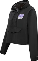 Pro Standard Women's Sacramento Kings Woven Half Zip Jacket