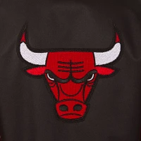 JH Design Men's Chicago Bulls Black Twill Jacket