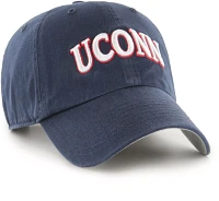 ‘47 Men's Connecticut Huskies Navy Script Clean Up Adjustable Hat