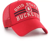 ‘47 Ohio State Buckeyes Scarlet Highpoint Clean Up Adjustable Hat