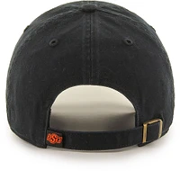 ‘47 Men's Oklahoma State Cowboys Black Clean Up Adjustable Hat