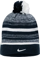 Nike USMNT Stripe Navy Pom Knit Beanie