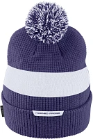 Nike Men's TCU Horned Frogs Purple Football Sideline Cuffed Pom Beanie