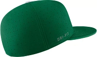 Nike Men's Marshall Thundering Herd Green Aero True Baseball Fitted Hat