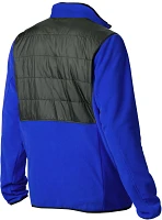 Columbia Men's Kansas Jayhawks Blue Basin Butte Full Zip Jacket