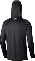 Columbia Men's Miami Marlins Black Tackle Pullover Hoodie