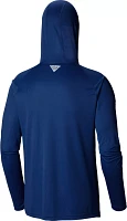 Columbia Men's Milwaukee Brewers Navy Tackle Pullover Hoodie