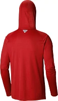 Columbia Men's Philadelphia Phillies Red Tackle Pullover Hoodie