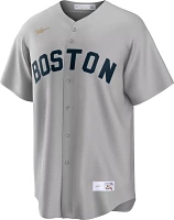 Nike Men's Boston Red Sox Carl Yastrzemski #8 Gray Cool Base Jersey