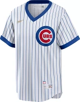 Nike Men's Chicago Cubs Cooperstown Ernie Banks #14 White Cool Base Jersey