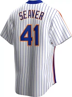 Nike Men's New York Mets Cooperstown Tom Seaver #41 White Cool Base Jersey