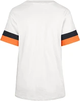 ‘47 Women's Syracuse Orange Sand Sleeve Stripe T-Shirt