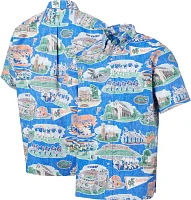 Reyn Spooner Adult Florida Gators Blue Scene Button-Down Shirt