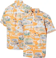 Reyn Spooner Adult Tennessee Volunteers Orange Scene Button-Down Shirt