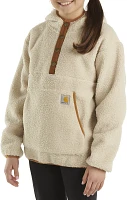 Carhartt Girls' 1/4 Snap Sweatshirt