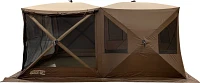 Clam Outdoors Cabin Screen 4 Side Shelter with Zip Down Sides