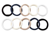 CALIA Women's Seamless Hair Ties 10-Pack