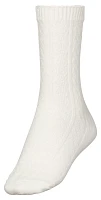 CALIA Women's Holiday Cable Knit Socks - 3 Pack