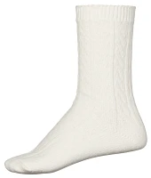 CALIA Women's Holiday Cable Knit Socks - 3 Pack