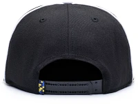 Fan Ink Adult Club America 1/8th Black Snapback Adjustable Hat