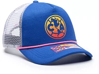 Fan Ink Adult Club America 2023 Serve Blue Trucker Hat