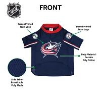 Pets First NHL Columbus Blue Jackets Pet Jersey