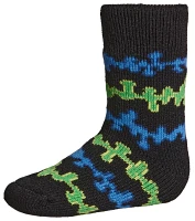 Northeast Outfitters Boys' Cozy Cabin Brushed Heat Slime Socks