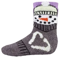 Northeast Outfitters Cozy Cabin Girls' Snowman Socks