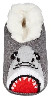 Northeast Outfitters Boys' Cozy Cabin Shark Slipper Socks